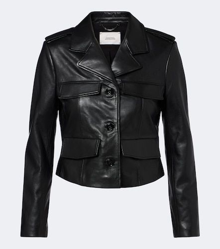 Veste courte en cuir - Dorothee Schumacher - Modalova