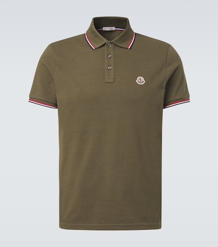 Moncler Polo en coton à logo - Moncler - Modalova