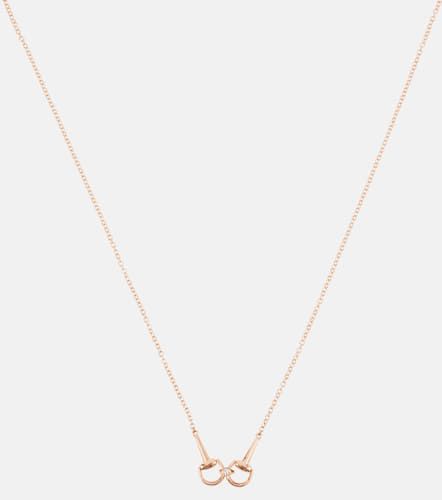 Collier Horsebit en or rose 18 ct et diamant - Gucci - Modalova