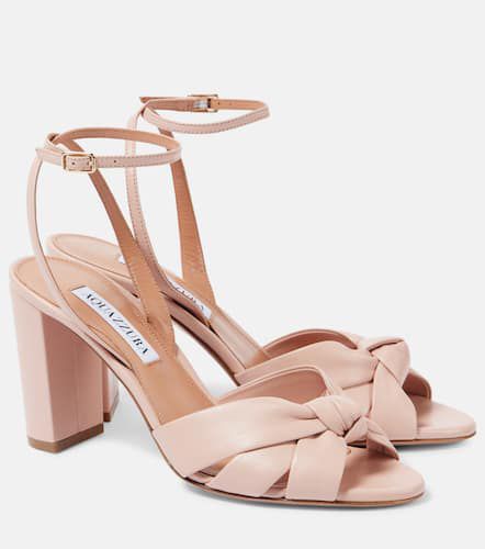 Aquazzura Sandales Nina 85 en cuir - Aquazzura - Modalova