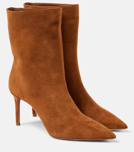 Aquazzura Bottines Matignon en daim - Aquazzura - Modalova