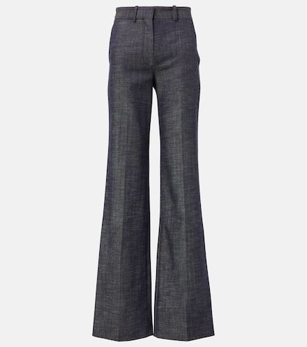 Pantalon évasé Morissey en laine et coton - Joseph - Modalova
