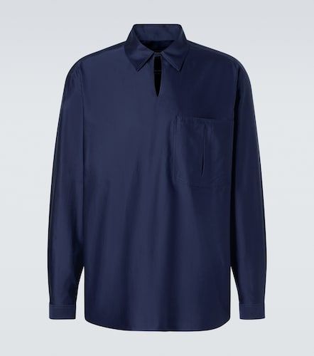 Chemise en coton et soie - Giorgio Armani - Modalova