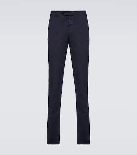 Pantalon slim en coton mélangé - Brunello Cucinelli - Modalova