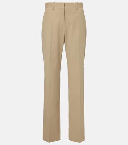 Pantalon Selvie droit en coton - The Row - Modalova