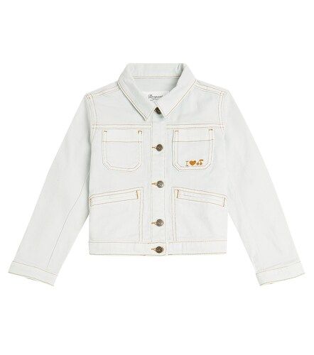 Veste Cassidy brodée en jean - Bonpoint - Modalova