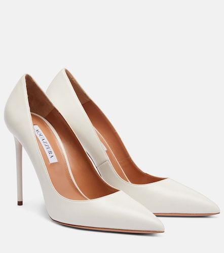 Escarpins Purist 105 en cuir - Aquazzura - Modalova