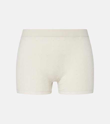 Micro-short en laine et dentelle - Gucci - Modalova