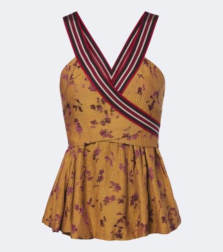 Dries Van Noten Top à fleurs - Dries Van Noten - Modalova