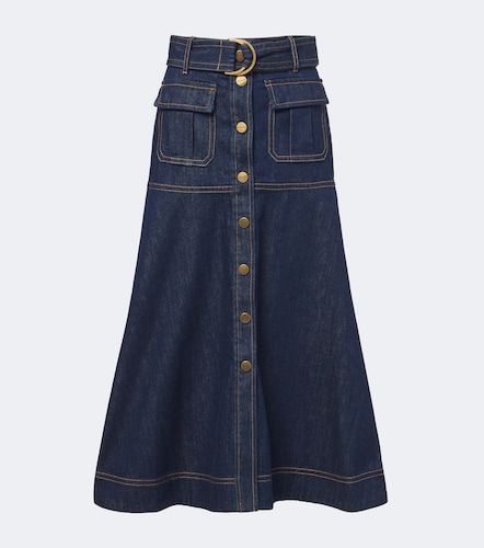 Zimmermann Jupe midi en denim - Zimmermann - Modalova
