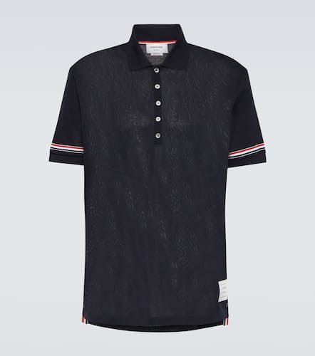 Polo RWB Stripe en coton - Thom Browne - Modalova