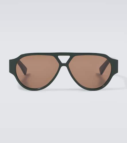 Lunettes de soleil Bold Triangle Stud - Bottega Veneta - Modalova