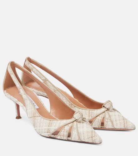 Escarpins Premiere 50 en tweed - Aquazzura - Modalova