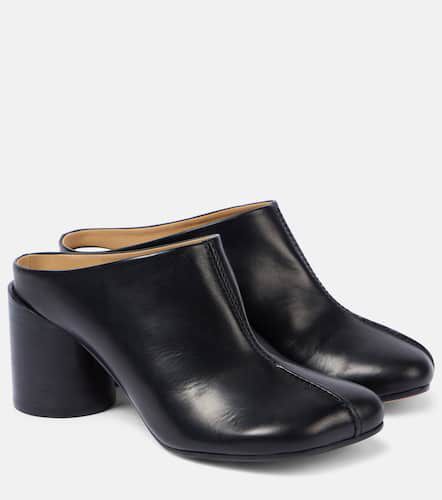 MM6 Maison Margiela Mules en cuir - MM6 Maison Margiela - Modalova