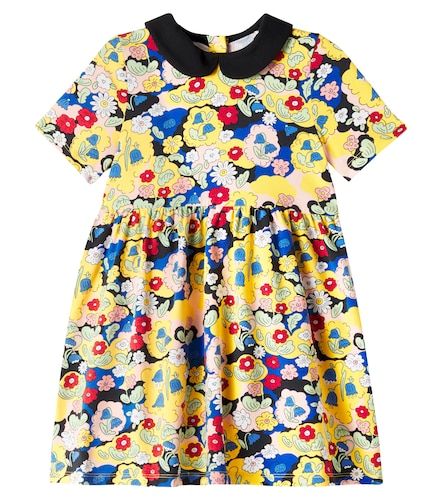 Robe en coton mélangé à imprimé floral - Mini Rodini - Modalova