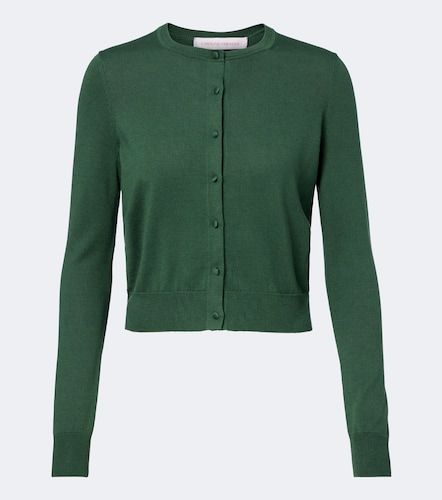 Cardigan en soie et coton - Carolina Herrera - Modalova