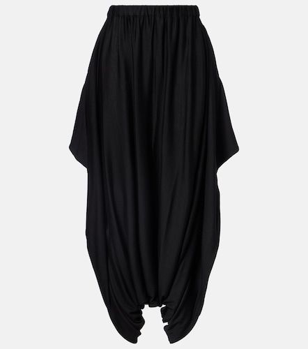 Pantalon tapered à taille haute en laine - Junya Watanabe - Modalova