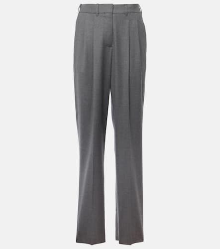 Pantalon droit en laine - Stella McCartney - Modalova