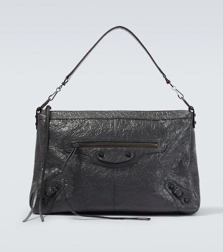 Sac Le City Moto Medium en cuir - Balenciaga - Modalova