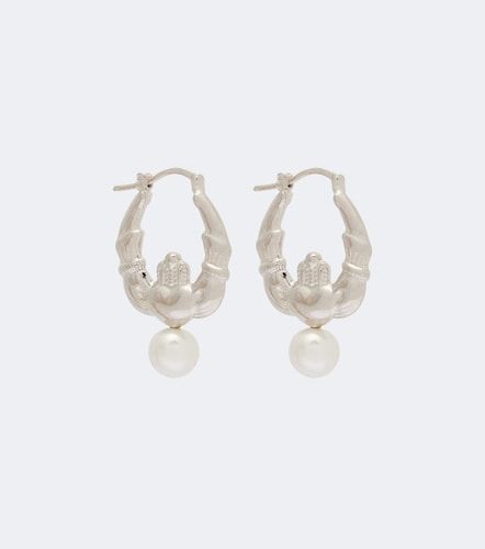 Créoles à perles fantaisie - Simone Rocha - Modalova