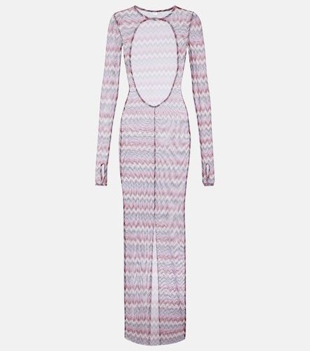 Robe longue Renne en coton à chevrons - Bananhot - Modalova