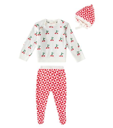 Bébé – Set sweat-shirt, pantalon et chapeau Cherry - Bobo Choses - Modalova