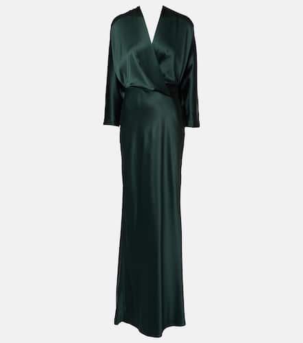 Robe longue en satin de soie - The Sei - Modalova