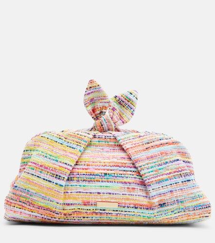 Aquazzura Pochette Bowtie en tweed - Aquazzura - Modalova