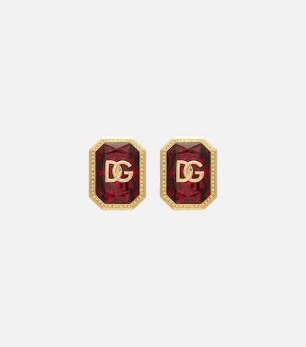 Boucles d'oreilles DG à ornements - Dolce&Gabbana - Modalova