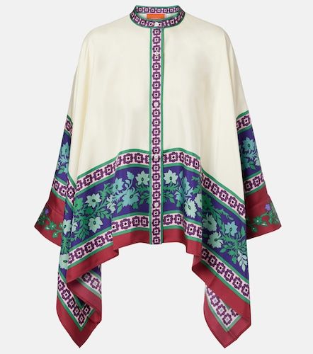 Chemise Foulard imprimée en sergé de soie - La DoubleJ - Modalova