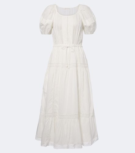 Robe midi Isolde en coton à broderies - Ulla Johnson - Modalova