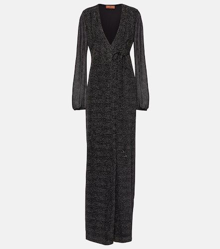 Missoni Robe portefeuille longue - Missoni - Modalova