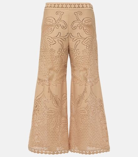 Pantalon ample en dentelle guipure - Valentino - Modalova