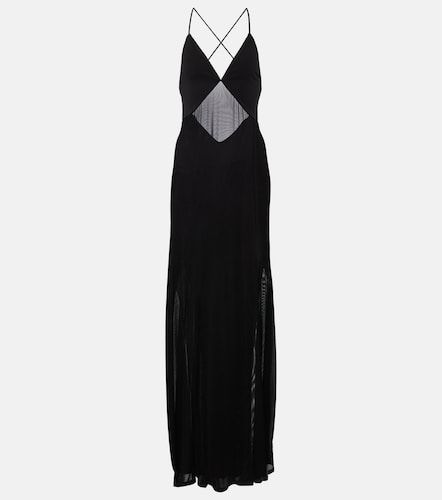 Staud Robe longue Fleur en jersey - Staud - Modalova