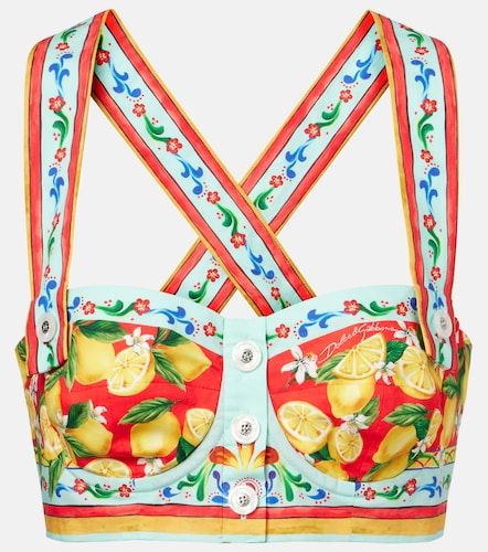Dolce&Gabbana Brassière imprimée - Dolce&Gabbana - Modalova