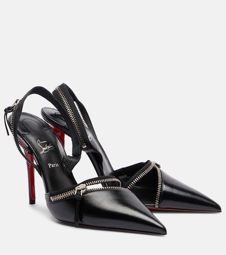 Escarpins Slingyzip 100 en cuir - Christian Louboutin - Modalova