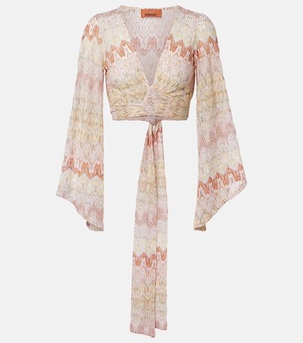 Missoni Top court en lamé - Missoni - Modalova