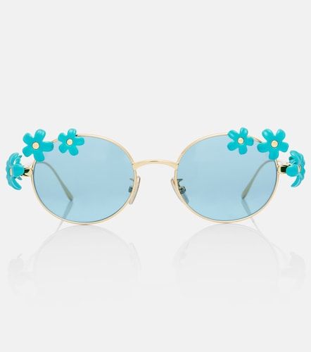 Lunettes de soleil Signature Floral ovales - Loewe - Modalova
