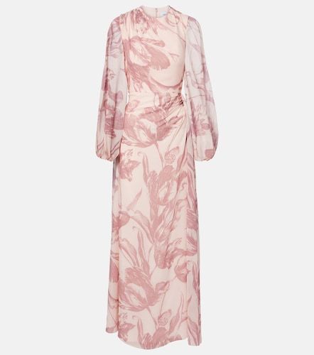 Erdem Robe longue en soie à fleurs - Erdem - Modalova