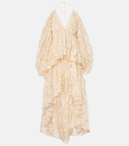 Robe Illustration asymétrique en dentelle florale - Zimmermann - Modalova