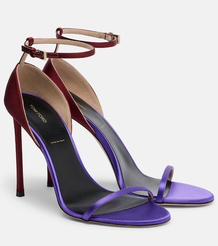 Tom Ford Sandales en satin - Tom Ford - Modalova