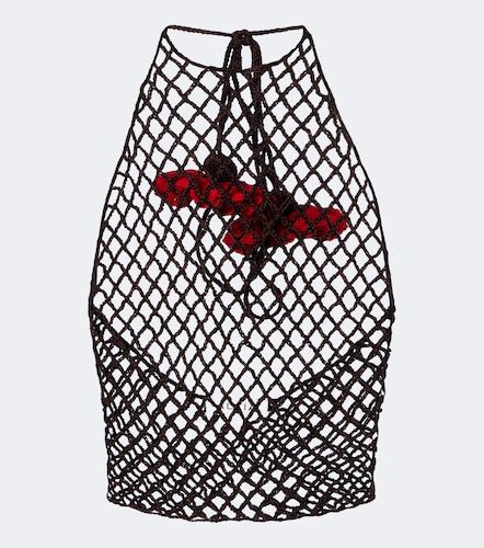 Alaïa Top en coton - Alaia - Modalova