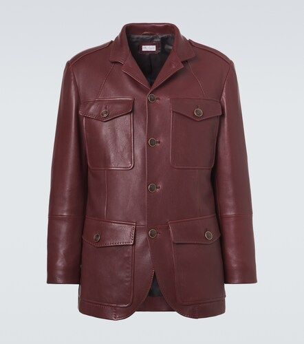 Brunello Cucinelli Veste en cuir - Brunello Cucinelli - Modalova