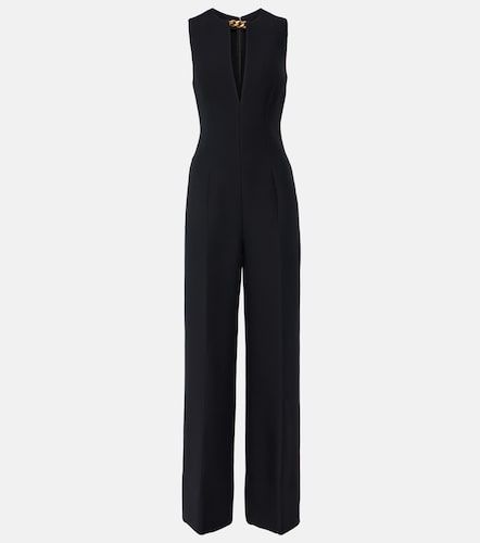 Combinaison en laine et soie à détail chaîne - Stella McCartney - Modalova