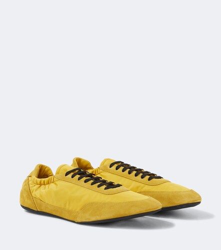 Baskets Collapse en Re-Nylon et daim - Prada - Modalova