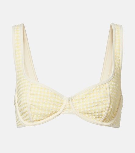 Haut de bikini Romy à carreaux vichy - Montce - Modalova