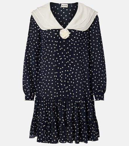Robe Valetta en crêpe de soie à pois - Rixo - Modalova