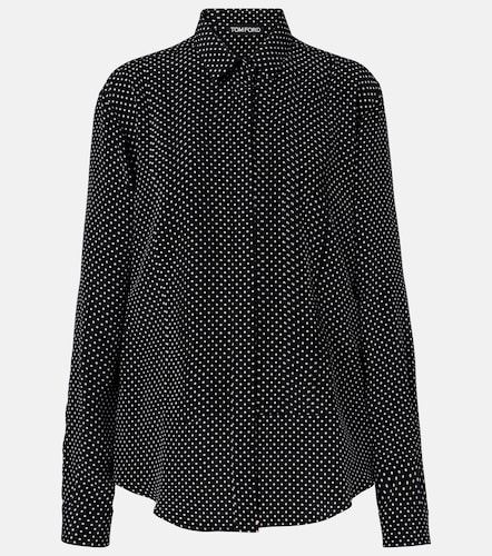 Tom Ford Chemise en soie à pois - Tom Ford - Modalova