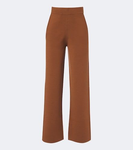 Pantalon ample en laine mélangée - Max Mara - Modalova