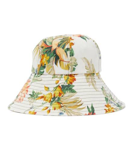 Chapeau bob Vacation en coton à fleurs - Erdem - Modalova